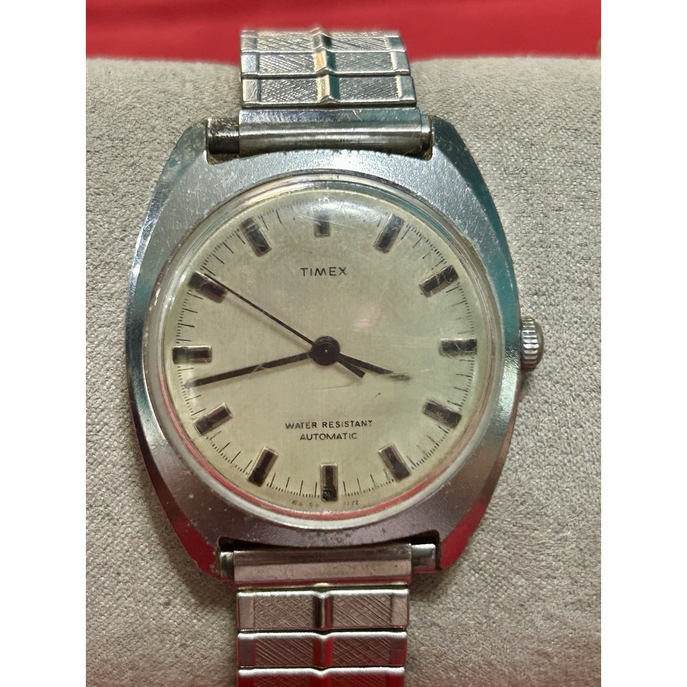 Vintage Timex Automatic 1972 Cal. M31 Mens Wristwatch Works